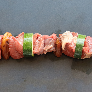 Schaschlick-Rind-Zucchini-Dattel